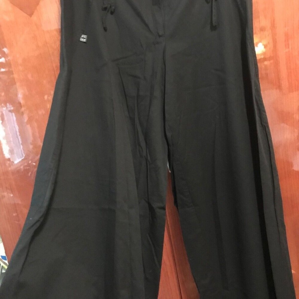 ART pants-Arteliers Rare Toggery-Size 8 New without tags black wide leg